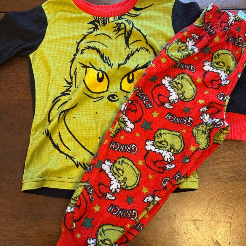 Grinch pajamas